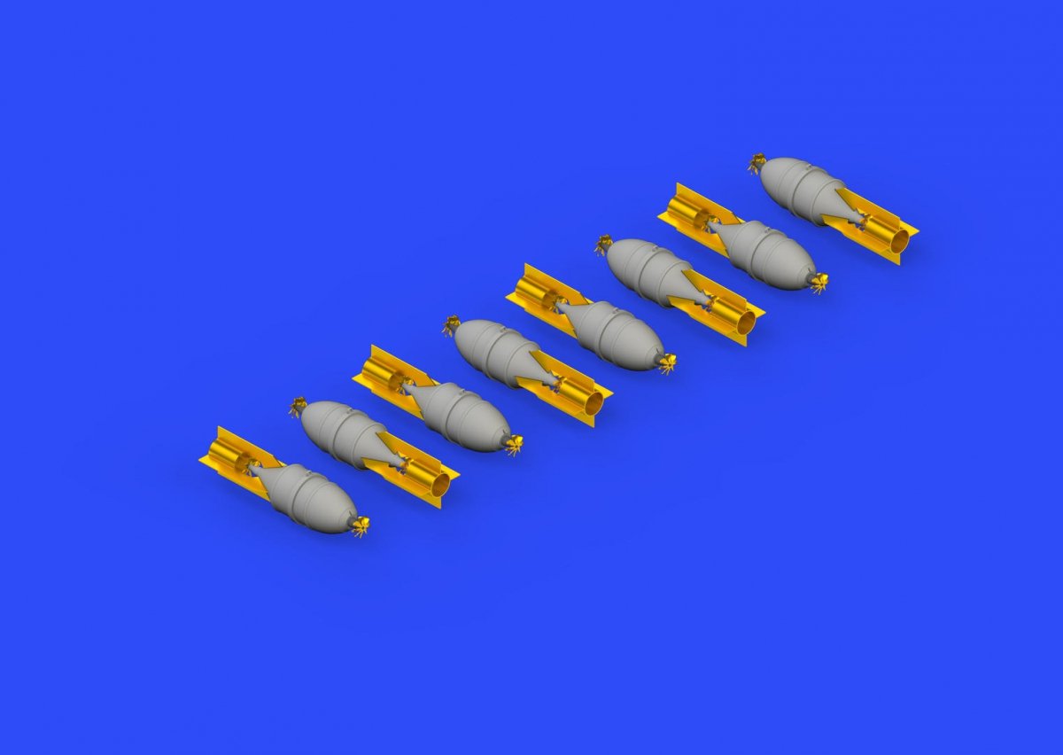 Eduard 648376 FAB 100 Soviet WWII bombs 1/48 – image 3