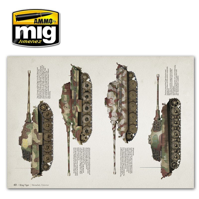 AMMO of Mig Jimenez 6022 KING TIGER - VISUAL MODELERS GUIDE (English) – image 5