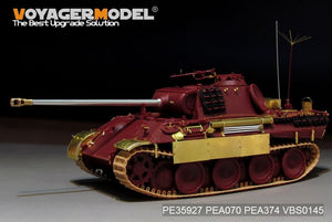 Maquette Voyager PE35927 Panther A allemand de la Seconde Guerre mondiale, version tardive, pour MENG TS-035, échelle 1/35  – image 6