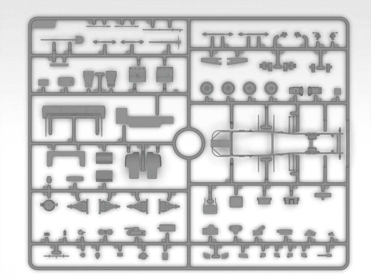 ICM 35572 Laffly V15T with Hotchkiss machine gun 1/35 – immagine 7