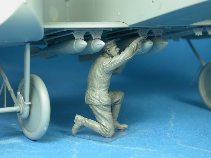 Copper State Models F32-013 German bomber ground personnel N.1 1/32 – zdjęcie 3
