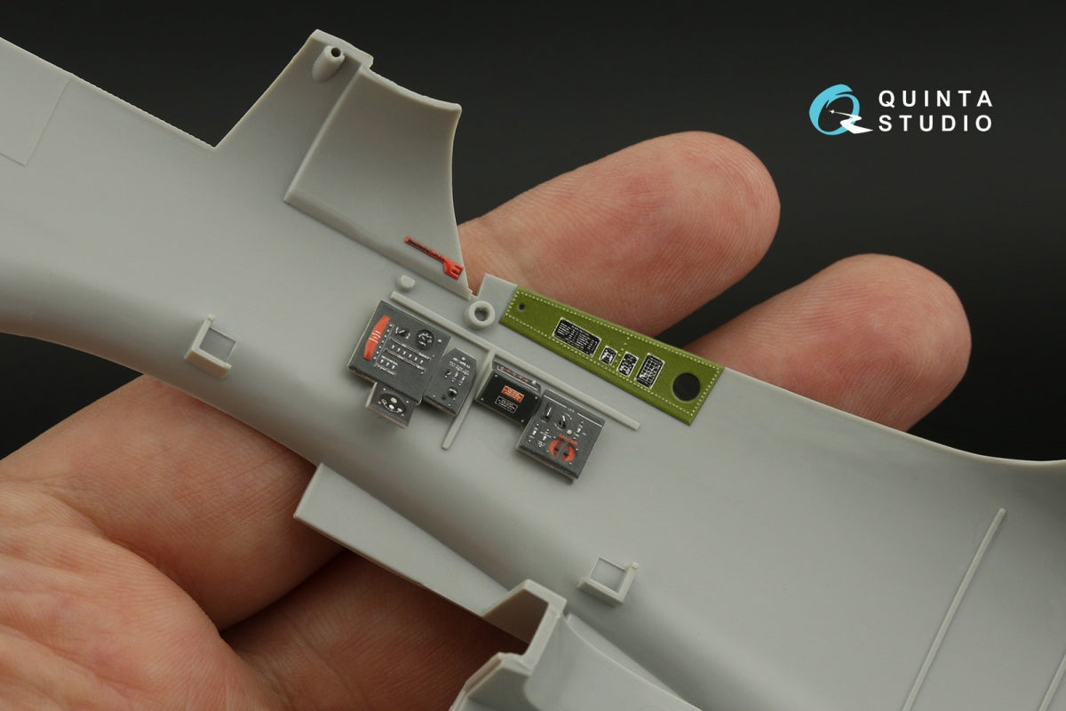 Quinta Studio QD32144 P-51D Mustang 3D-Printed &amp;amp; coloured Interior on decal paper (Trumpeter) 1/32 – imagen 9