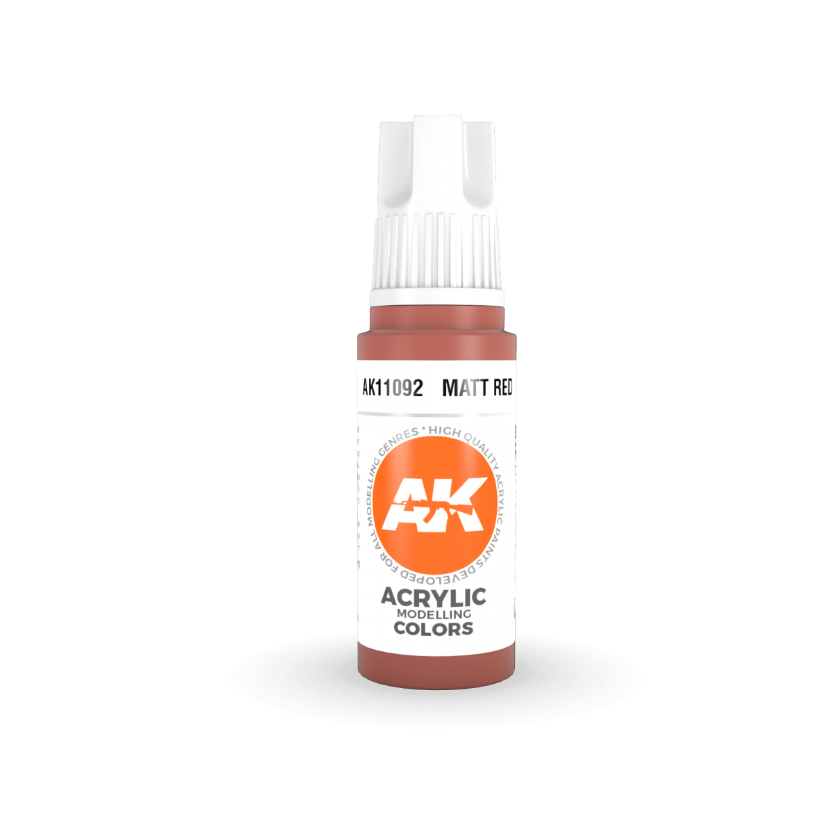 AK Interactive AK11092 MATT RED – STANDARD 17ml – image 3
