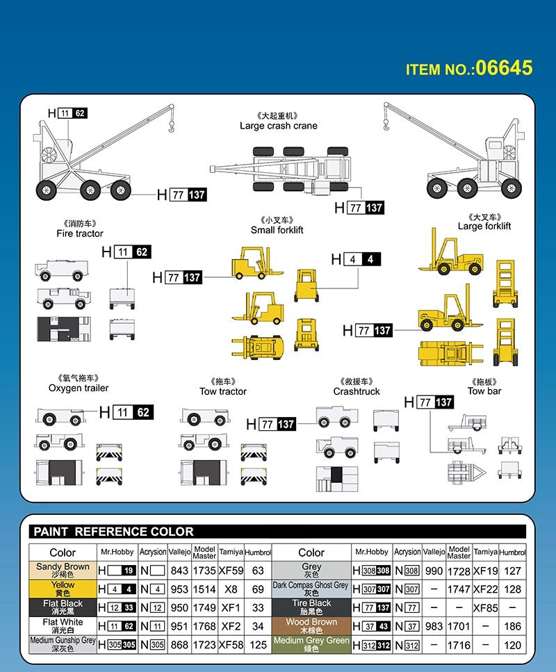 Trumpeter 06645 USN Carrier Deck Equipment 1/350 – Bild 2