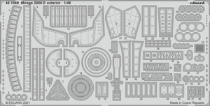 Eduard BIG49310 Mirage 2000D KINETIC MODEL 1/48 – immagine 3
