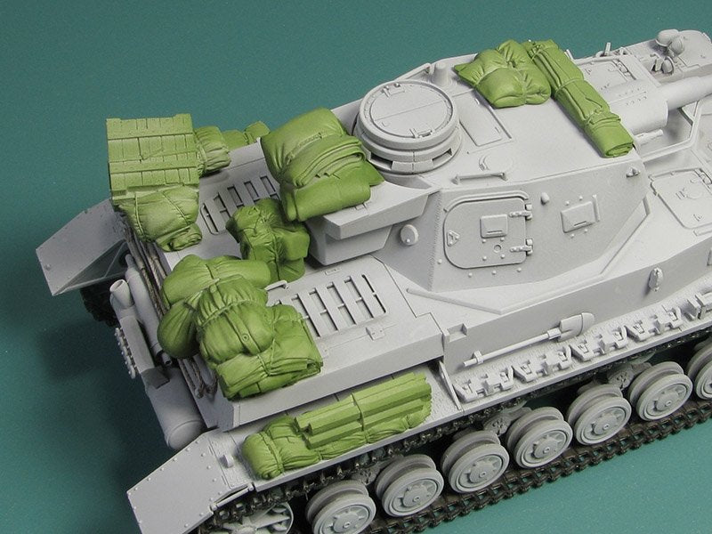 Eureka XXL E-033 Panzerkampfwagen IV (All Versions) Stowage Set 1/35 – immagine 13