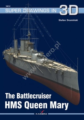 Kagero 16012 Le croiseur de bataille HMS Queen Mary FR