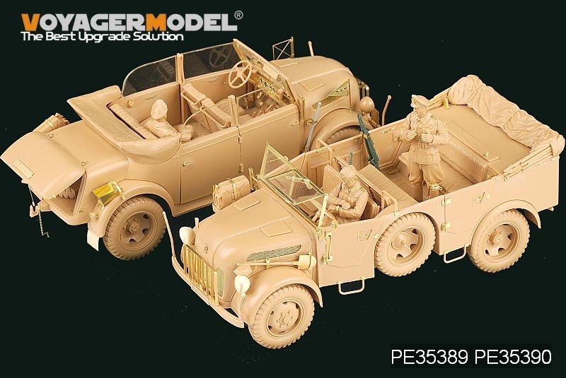 Voyager Model PE35389 WWII German Steyr 1500A Kommandeurwagen for TAMIYA 35235 1/35 – image 12