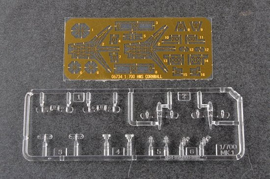 Trumpeter 06734 HMS Cornwall 1/700 – Bild 6