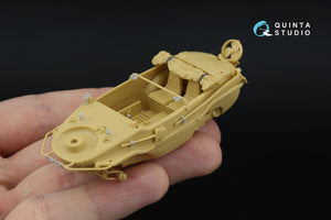 Quinta Studio QD+48553 Schwimmwagen type 166 3D-Printed &amp;amp; coloured Interior on decal paper (Tamiya) (with 3D-printed resin parts) 1/48 – zdjęcie 11