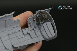 Quinta Studio QD24021 Spitfire Mk.VIII 3D-Printed &amp;amp; coloured Interior on decal paper (Airfix) 1/24 – immagine 10