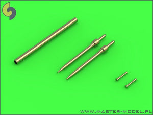 Master AM-48-117 TS-11 Iskra - Pilot Tubes and 23mm gun barrel 1/48 – imagen 2