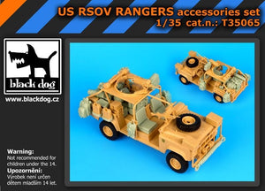 Black Dog T35065 US RSOV Rangers accessories set 1/35