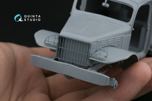 Quinta Studio QT35010 Dodge WC-54 front grille (Zvezda) 1/35 – imagen 6