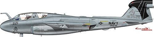 Italeri 2698 Grumman EA-6B Prowler 1/48 – zdjęcie 4