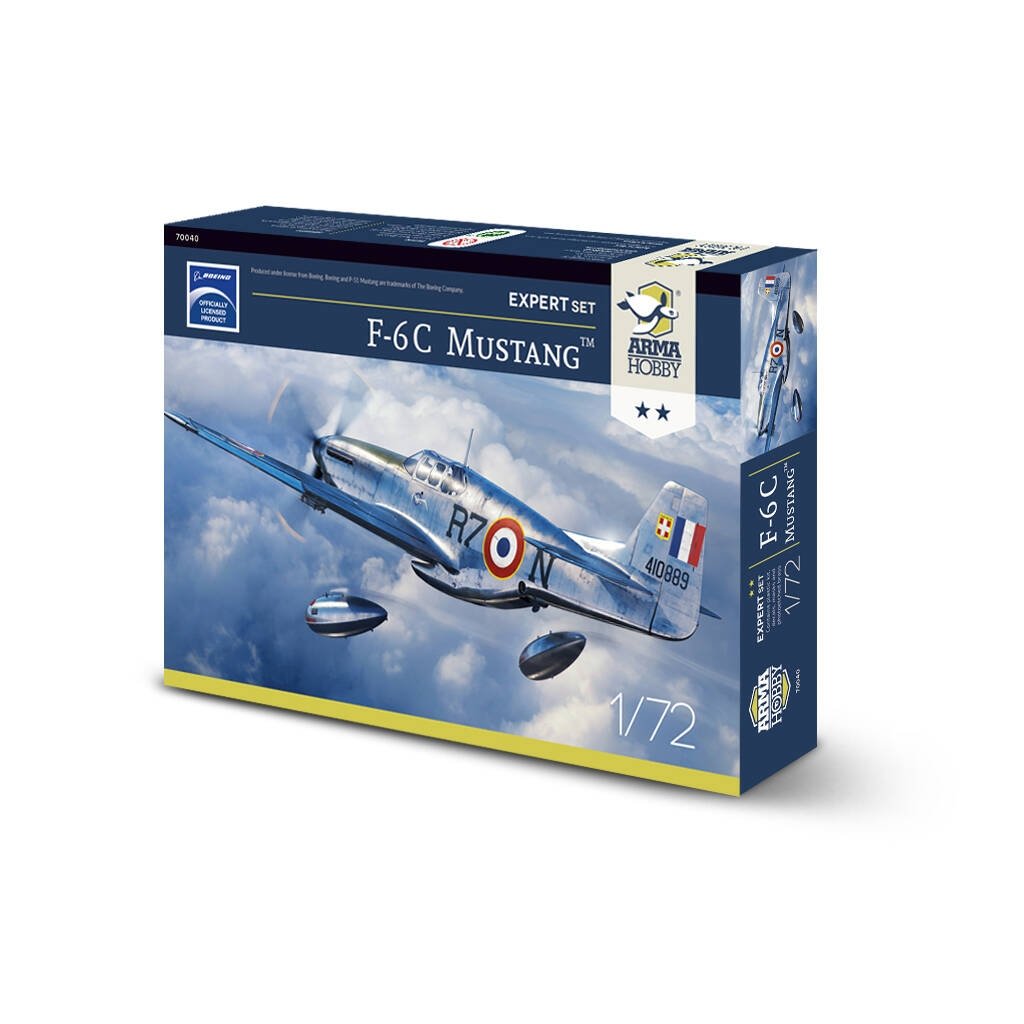Arma Hobby 70040 F-6C Mustang™ Expert Set 1/72 – Bild 2