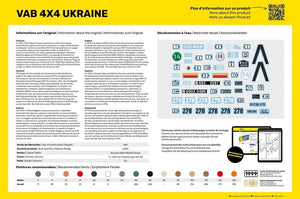 Heller 57130 VAB 4X4 Ukraine - Starter Kit 1/35 – immagine 4