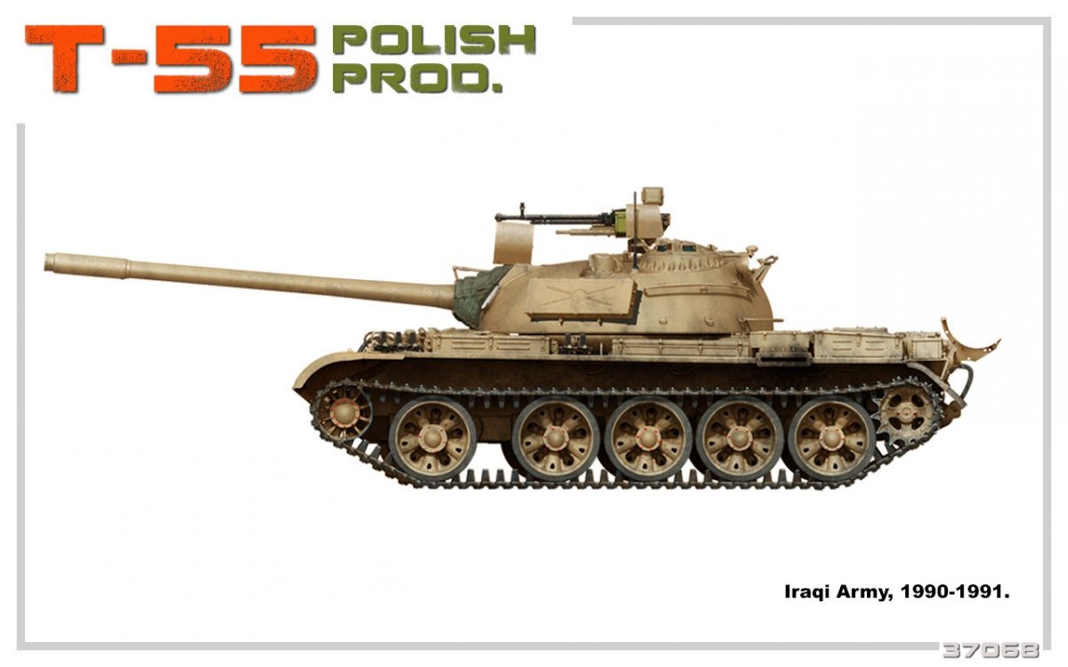 MiniArt 37068 T-55 POLISH PRODUCTION 1/35 – Bild 4