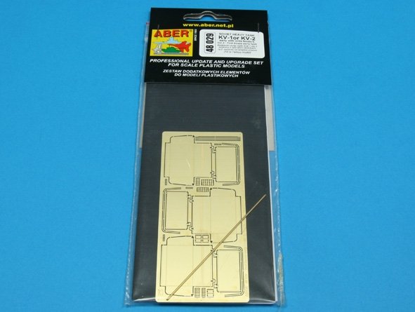Aber 48029 Czołg KW 1 lub KW 2 wczesne- część 2- zasobniki na narzędzia wczesne (TAM) 1/48 – immagine 4