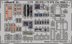 Eduard 73579 Fw 189A-1 ICM 1/72