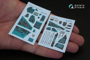 Quinta Studio QD35020 Mi-24V 3D-Printed &amp;amp; coloured Interior on decal paper (for Trumpeter kit) 1/35 – Bild 2