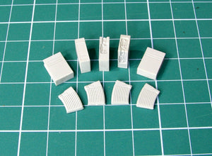 EUREKA XXL E-043 2 cm FlaK38 ammo boxes and magazines 1/35 – zdjęcie 7