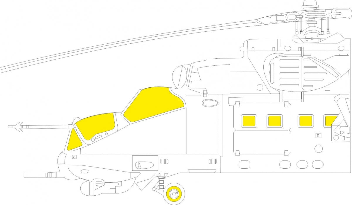 Eduard BIG49438 Mi-24P TRUMPETER 1/48 – immagine 5