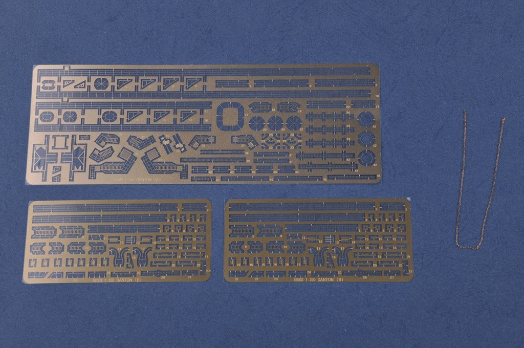 Hobby Boss 86503 French Navy Pre-Dreadnought Battleship Danton 1/350 – Bild 8