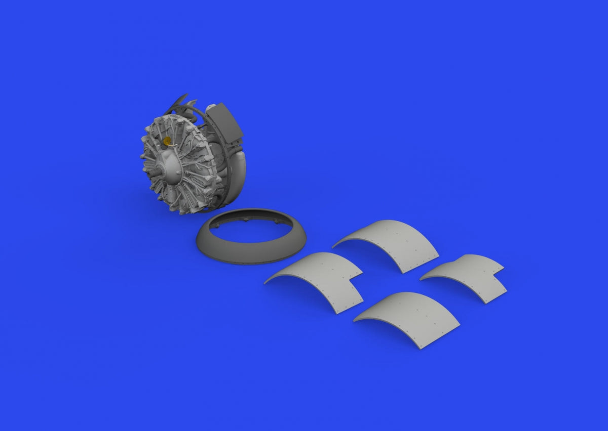 Eduard 648960 FM-2 engine PRINT EDUARD 1/48 – Bild 4