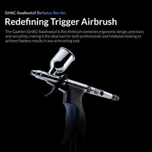 Gaahleri 42564 Ace Series GHAC-Swallowtail &amp; Barbatos Rex 0,28 &amp; 0,5 &amp; 0,7 mm Airbrush