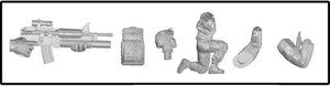 CMK F48332 Kneeling Soldier (on left knee), US Army Infantry Squad 2nd Division (part 2) 1/48 – Bild 2