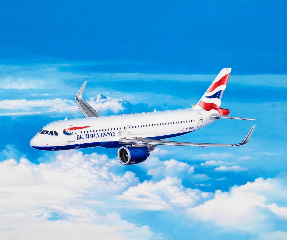 Revell 03840 Airbus A320neo British Airways 1/144 – Bild 2