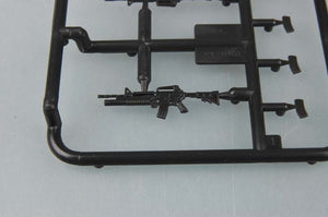 Trumpeter 00506 American machine gun AR-15/M16/M4 FAMILY-M4/M203 and M4A1 1/35 – immagine 3