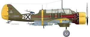 Mirage Hobby 481404 PZL.43 A &amp;#39;CHAYKA&amp;#39; Bulgarian Air Force 1941-1944 1/48 – Bild 4