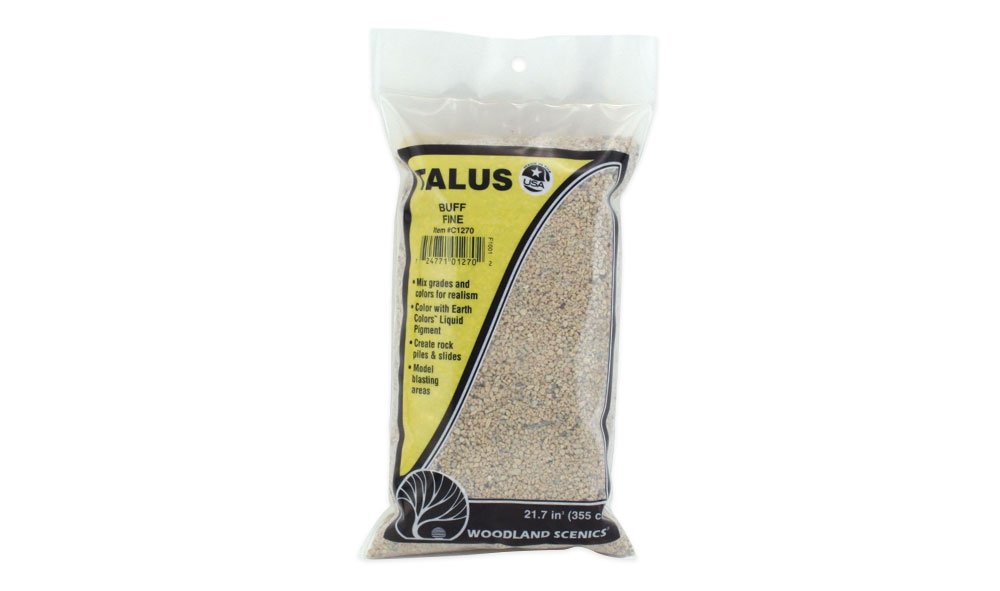 Woodland Scenics WC1270 Fine Buff Talus - kruszywo skalne drobne – Bild 2