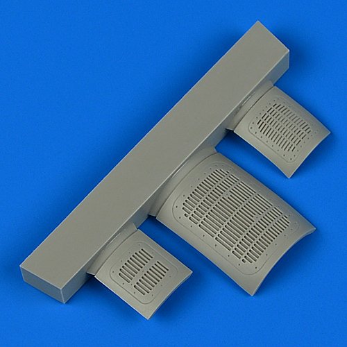 Quickboost QB48871 Su-34 Fullback grilles de refroidissement arrière Kitty Hawk 1/48