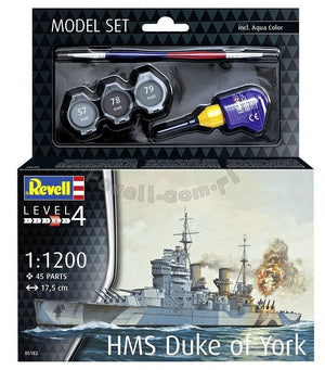 Revell 65182 HMS Duke of York Model Set 1/1200 – immagine 8