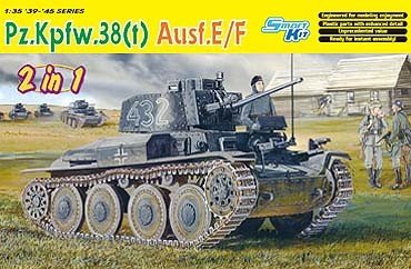 Dragon 6434 Pz.Kpfw.38(t) Ausf.E/F 1/35