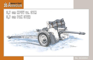 Special Armour 35004 3,7 cm KPUV vz.37M / 3,7 cm PaK M 37(t) 1/35