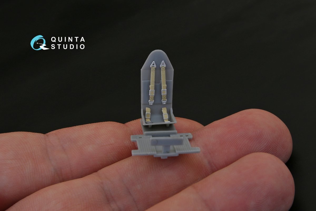Intérieur imprimé en 3D et coloré sur papier décalcomanie Quinta Studio QD48127 IAR-80 (pour kit HobbyBoss) 1/48 – image 3