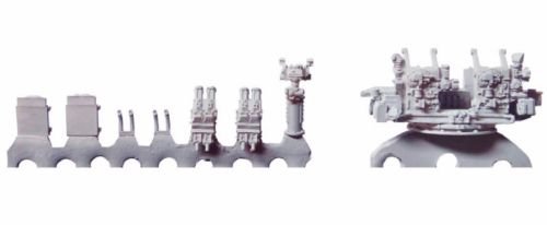 Pontos 21002F1 USS Missouri Iowa 1944 Advanced Add-on Set for Trumpeter 05399 kit – Bild 6