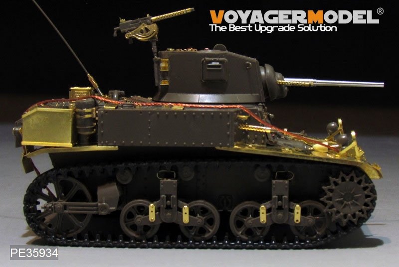 Voyager Model PE35934 WWII US M3 Stuart light tank basic For TAMIYA 35360 1/35 – Bild 17