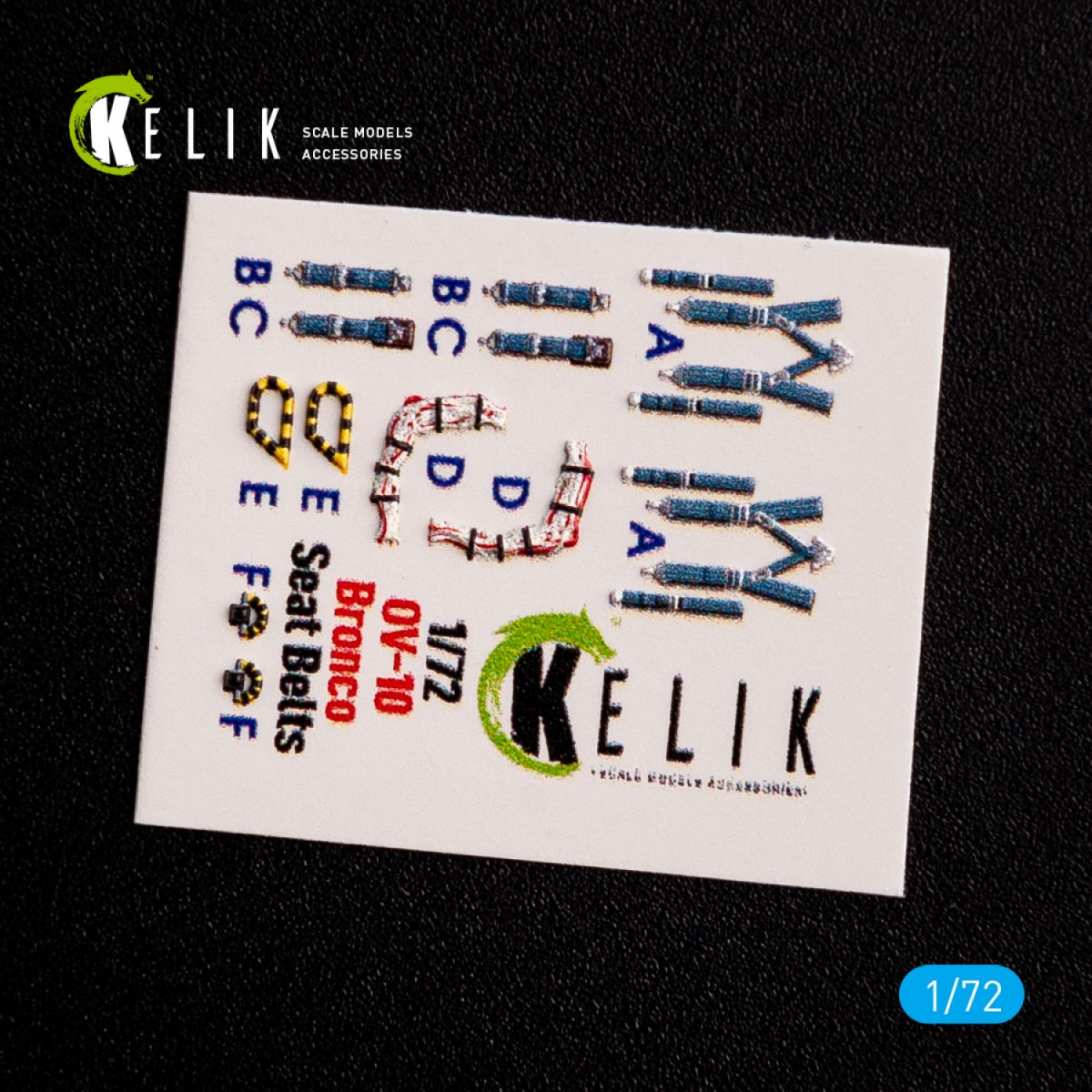 KELIK K72081 OV-10D+ &amp;quot;Bronco&amp;quot; interior 3D decals for ICM kit 1/72 – Bild 2