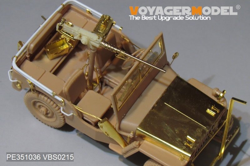 Voyager Model PE351036 WWII U.S. Jeep Willys MB upgrade set（For MENG VS-011）1/35 – Bild 2