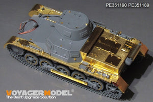 Ailes de char allemand Pz.Kpfw.I Ausf.B de la Seconde Guerre mondiale, modèle Voyager PE351190 (pour TAKOM 2145), échelle 1/35 – image 5