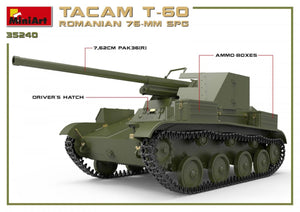 MiniArt 35240 ROMANIAN 76-mm SPG TACAM T-60 INTERIOR KIT 1/35 – immagine 9