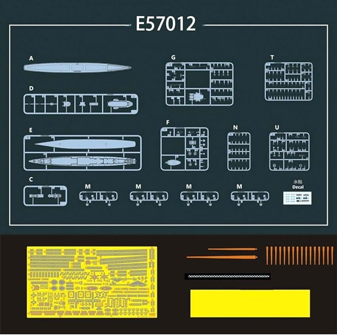 Vee Hobby E57012 USS San Diego CL-53 1944 - Deluxe Edition 1/700 – immagine 2