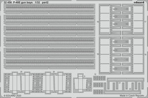 Eduard 32456 P-40E gun bays 1/32 TRUMPETER – immagine 2