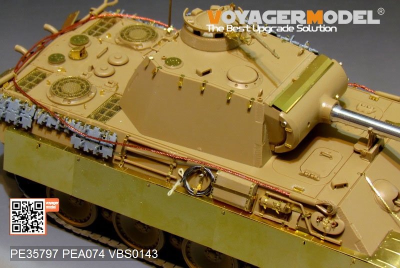 Voyager Model PE35797 WWII German Panther G Early ver.Basic（For TAMIYA 35170/35174） 1/35 – Bild 3
