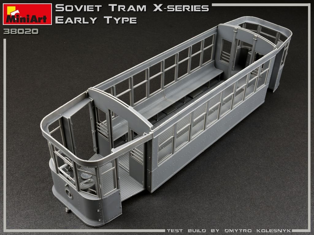 MiniArt 38020 SOVIET TRAM X-SERIES. EARLY TYPE 1/35 – immagine 3